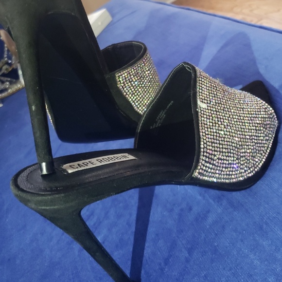 Blinged Out Mules - Picture 3 of 4
